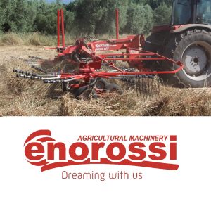 Rotoros rendsodró, rendképző függesztett kivitelben. Enorossi Enoduo széria.